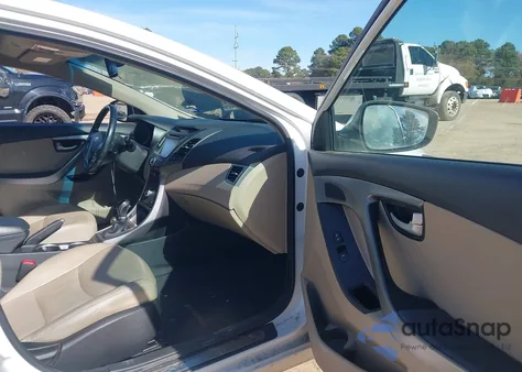 2014 Hyundai Elantra Limited from USA, damaged, VIN 5NPDH4AE2EH521890